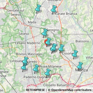 Mappa Via Padre Massimiliano Kolbe, 20832 Desio MB, Italia (4.31462)