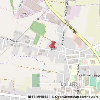 Mappa Via San Nazzaro, 19, 20882 Bellusco, Monza e Brianza (Lombardia)