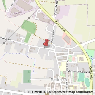 Mappa Via San Nazzaro, 13, 20882 Bellusco, Monza e Brianza (Lombardia)