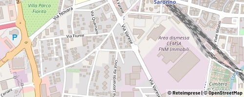 Mappa Saronno