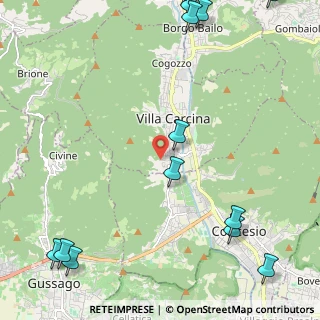 Mappa Via Puglie, 25069 Villa Carcina BS, Italia (3.39071)