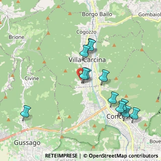 Mappa Via Puglie, 25069 Villa Carcina BS, Italia (1.96417)