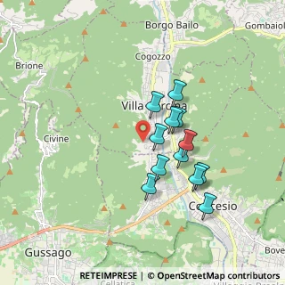 Mappa Via Puglie, 25069 Villa Carcina BS, Italia (1.435)