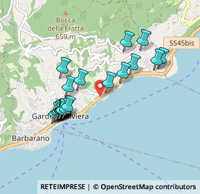 Mappa Via Lungolago Giuseppe Zanardelli, 25083 Gardone Riviera BS, Italia (0.854)