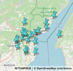 Mappa Via Lungolago Giuseppe Zanardelli, 25083 Gardone Riviera BS, Italia (6.5895)