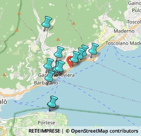 Mappa Via Lungolago Giuseppe Zanardelli, 25083 Gardone Riviera BS, Italia (1.3)