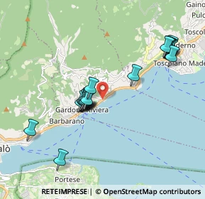 Mappa Via Lungolago Giuseppe Zanardelli, 25083 Gardone Riviera BS, Italia (1.8945)