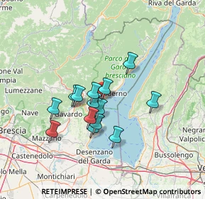 Mappa Via Lungolago Giuseppe Zanardelli, 25083 Gardone Riviera BS, Italia (10.47714)