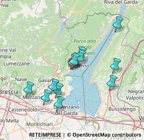 Mappa Via Lungolago Giuseppe Zanardelli, 25083 Gardone Riviera BS, Italia (13.16333)