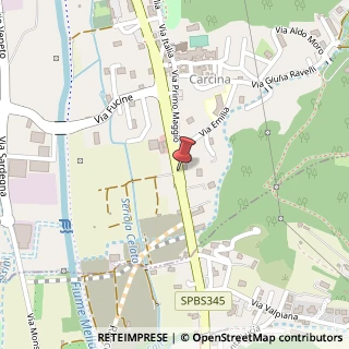 Mappa Via Giuseppe Garibaldi, 85, 25069 Villa Carcina, Brescia (Lombardia)