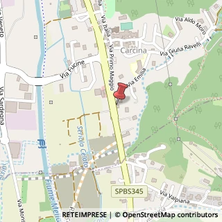 Mappa Via I Maggio, 57, 25069 Villa Carcina, Brescia (Lombardia)