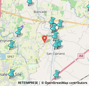 Mappa Via Paolo Sarpi, 31056 Roncade TV, Italia (2.29)