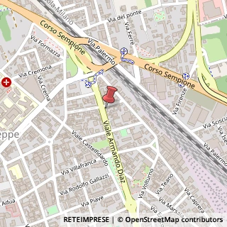 Mappa Viale Armando Diaz, 32, 21052 Busto Arsizio, Varese (Lombardia)