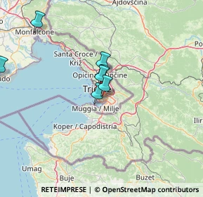 Mappa Piazzale di Giarizzole, 34148 Trieste TS, Italia (21.28)