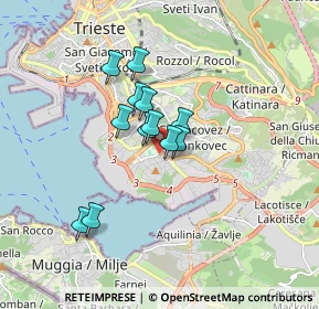 Mappa Piazzale di Giarizzole, 34148 Trieste TS, Italia (1.21083)