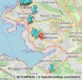 Mappa Piazzale di Giarizzole, 34148 Trieste TS, Italia (3.01059)