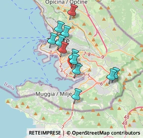 Mappa Piazzale di Giarizzole, 34148 Trieste TS, Italia (2.85333)