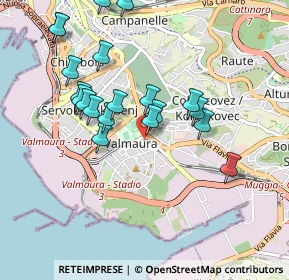 Mappa Piazzale di Giarizzole, 34148 Trieste TS, Italia (0.921)