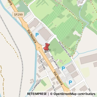 Mappa Via Novara, 245, 28078 Romagnano Sesia, Novara (Piemonte)