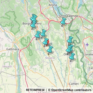 Mappa Via Martiri della Libertà, 28019 Suno NO, Italia (7.03167)
