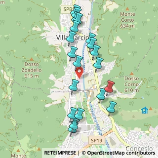 Mappa Via Sardegna, 25069 Villa Carcina BS, Italia (1.0245)