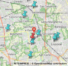 Mappa Via Generale Cantore, 20832 Desio MB, Italia (2.27182)