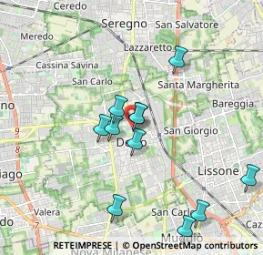 Mappa Via Generale Cantore, 20832 Desio MB, Italia (1.77545)