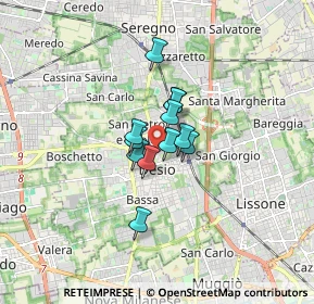 Mappa Corso Italia, 20033 Desio MB, Italia (0.89417)