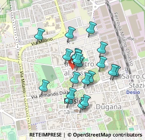 Mappa Via Generale Cantore, 20832 Desio MB, Italia (0.357)