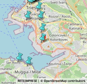 Mappa Famila, 34148 Trieste TS, Italia (3.04158)