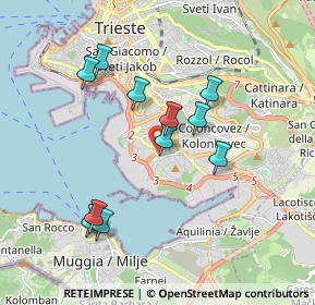 Mappa Famila, 34148 Trieste TS, Italia (1.68545)