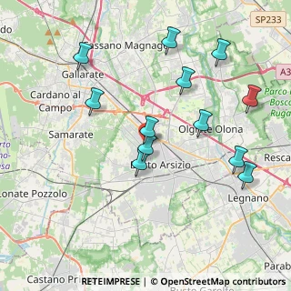 Mappa Via A. Dogliotti, 21052 Busto Arsizio VA, Italia (4.075)