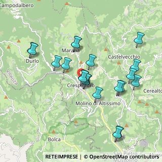 Mappa Via Fongaro, 36070 Crespadoro VI, Italia (1.907)