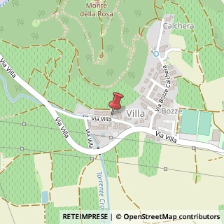 Mappa Via Villa, 20, 25040 Corte Franca, Brescia (Lombardia)