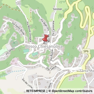 Mappa Piazza Chiesa, 34, 37021 Bosco Chiesanuova, Verona (Veneto)