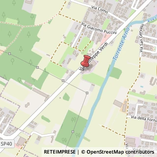 Mappa Via Giuseppe Verdi, 105, 21017 Samarate VA, Italia, 21017 Samarate, Varese (Lombardia)