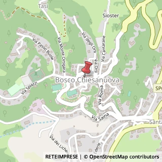 Mappa Piazza Chiesa, 30, 37021 Bosco Chiesanuova, Verona (Veneto)