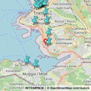 Mappa Via del Ponticello, 34146 Trieste TS, Italia (2.94474)