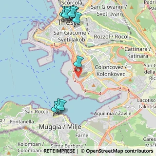 Mappa Via del Ponticello, 34146 Trieste TS, Italia (2.68917)