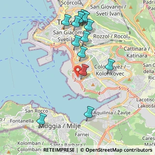 Mappa Via del Ponticello, 34146 Trieste TS, Italia (2.21786)