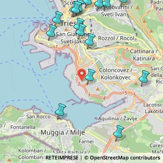 Mappa Via del Ponticello, 34146 Trieste TS, Italia (2.99)