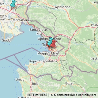 Mappa Via del Ponticello, 34146 Trieste TS, Italia (68.69214)