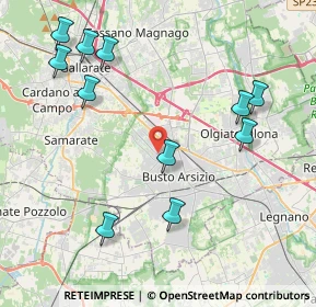 Mappa Via Tarcento, 21052 Busto Arsizio VA, Italia (4.67455)