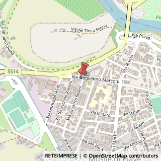 Mappa Via Guglielmo Marconi, 17, 30024 Musile di Piave, Venezia (Veneto)