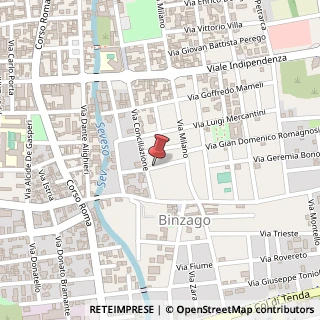 Mappa Via San Vincenzo, 11, 20811 Cesano Maderno, Monza e Brianza (Lombardia)