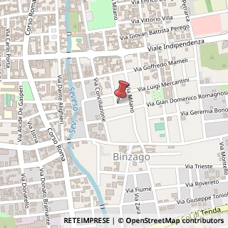 Mappa Via Contessa Giuseppina Giulini, 6, 20811 Cesano Maderno, Monza e Brianza (Lombardia)