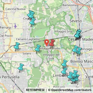Mappa Via Vallone, 20020 Solaro MI, Italia (2.87105)