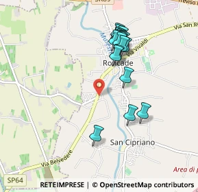Mappa Via Nicolò Tommaseo, 31056 Roncade TV, Italia (0.8825)