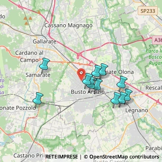 Mappa Via Pontebba, 21052 Busto Arsizio VA, Italia (3.32364)