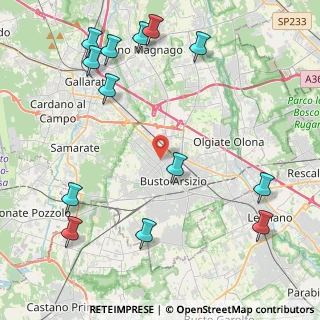 Mappa Via Pontebba, 21052 Busto Arsizio VA, Italia (5.49769)